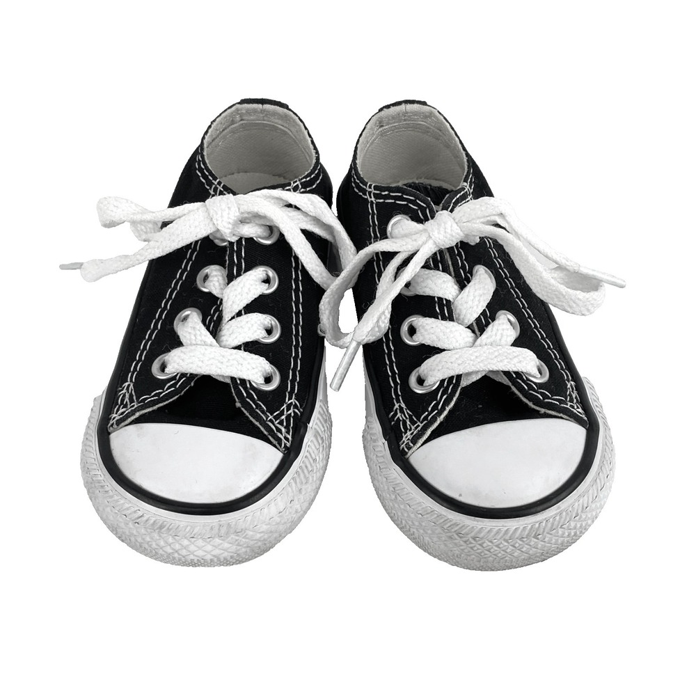 Converse Chuck Taylor All Star Sneakers Infant 4 Black LKNU Baby Tennis Shoes